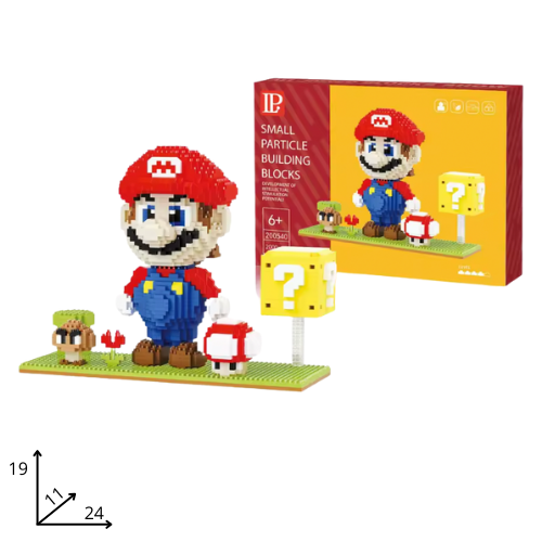 Mario Bricks Figure