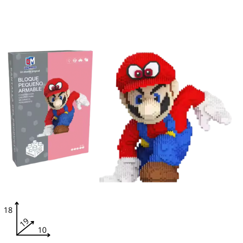 Mario Bricks Figure