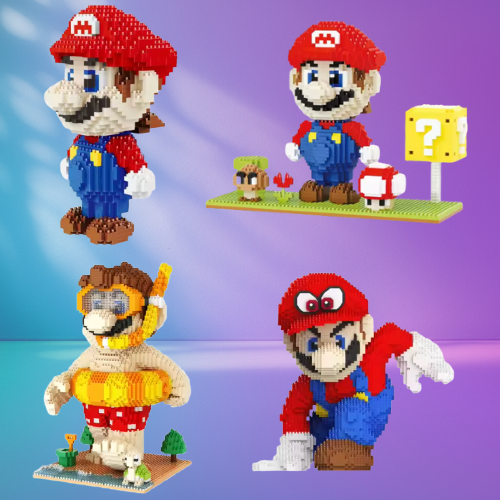 Mario Bricks Figure