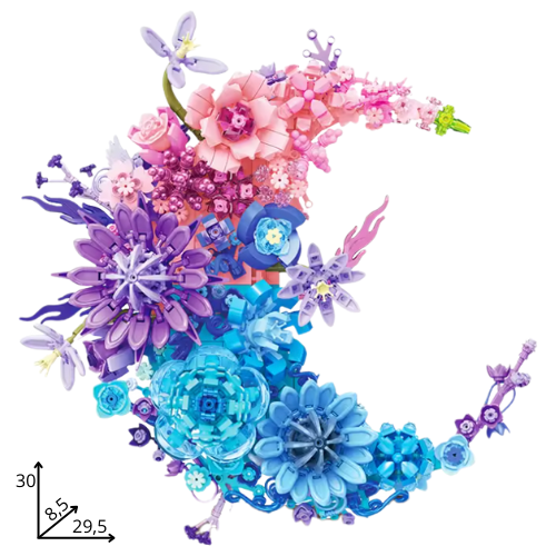 Moon Flower Wall Art