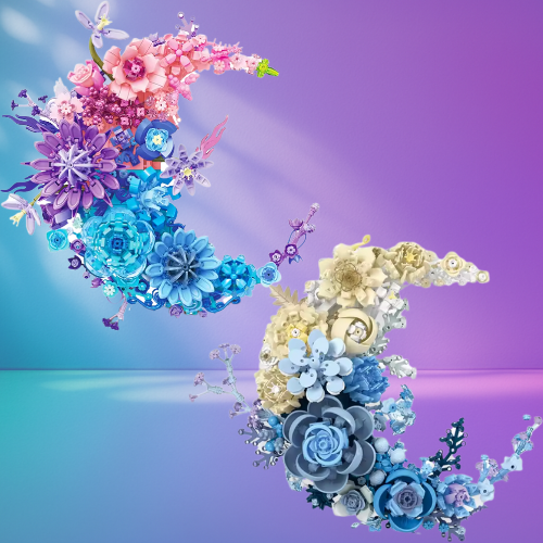 Moon Flower Wall Art