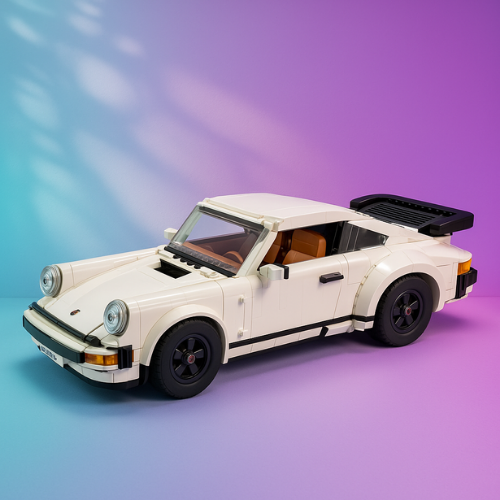 Retro Porsche 911 Racing Car