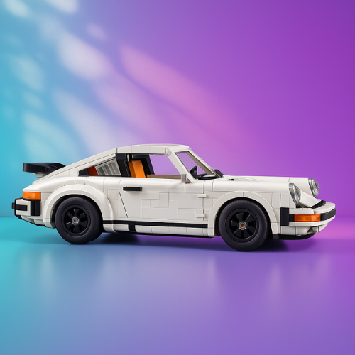 Retro Porsche 911 Racing Car