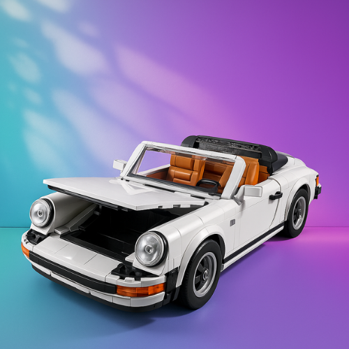 Retro Porsche 911 Racing Car