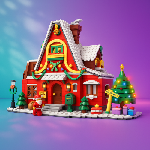 Winter Glow Christmas House