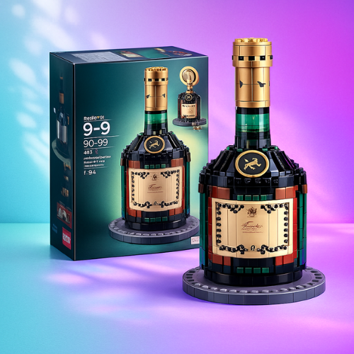 Alcohol Brick Bottle