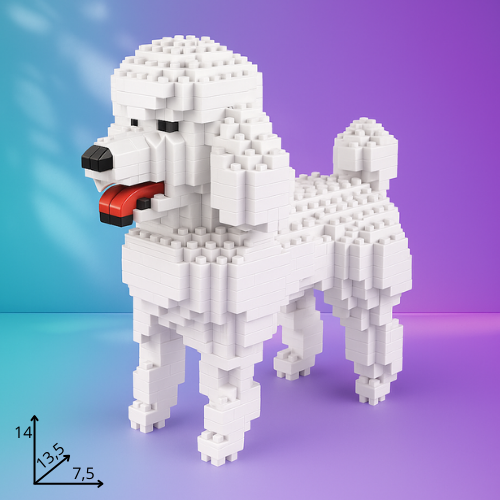 Dog Micro Bricks Figure 2