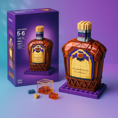 Alcohol Brick Bottle