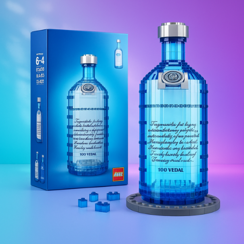 Alcohol Brick Bottle