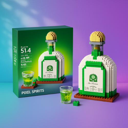 Alcohol Brick Bottle