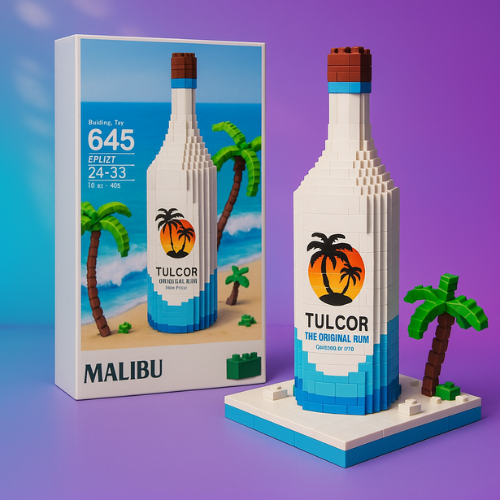 Alcohol Brick Bottle