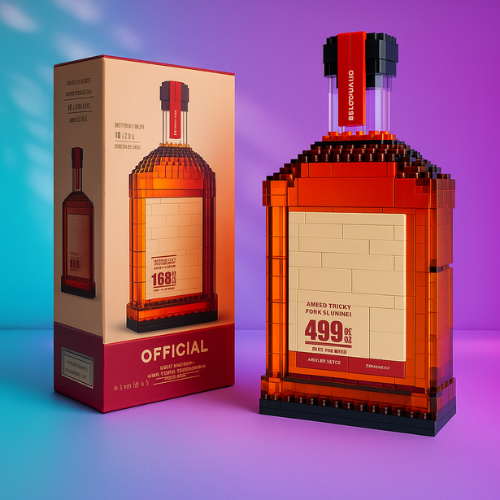 Alcohol Brick Bottle