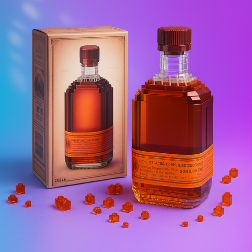 Alcohol Brick Bottle