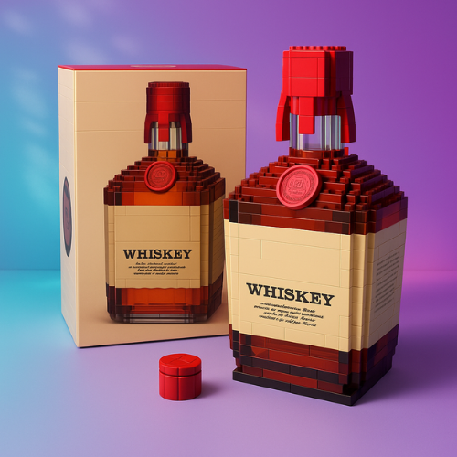 Alcohol Brick Bottle