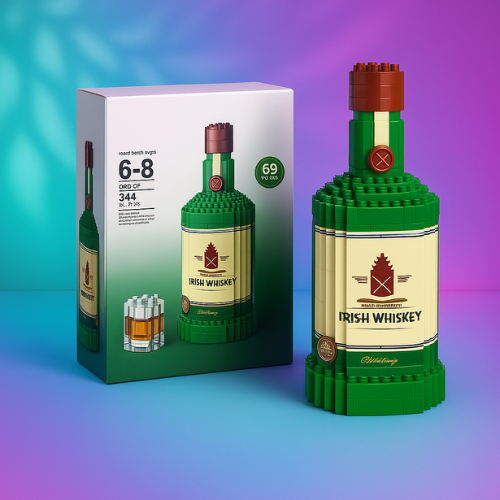 Alcohol Brick Bottle