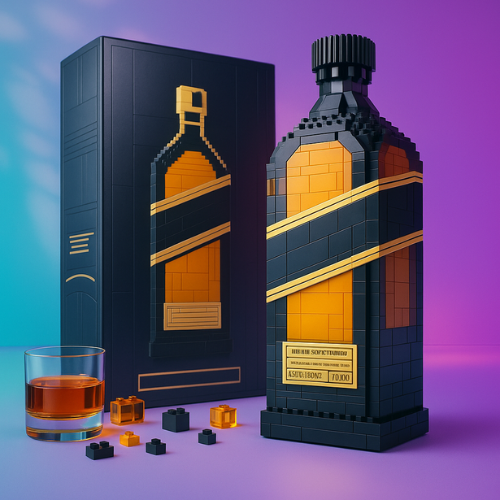 Alcohol Brick Bottle