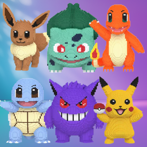 Mega Pokemon Bricks Figure