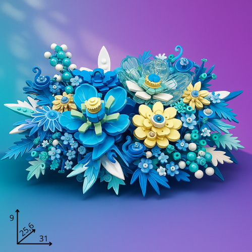 Gorgeous Floral Wall Bouquet