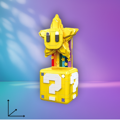 Mario Objects Bricks Figure