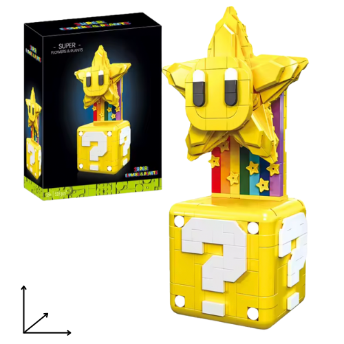 Mario Objects Bricks Figure