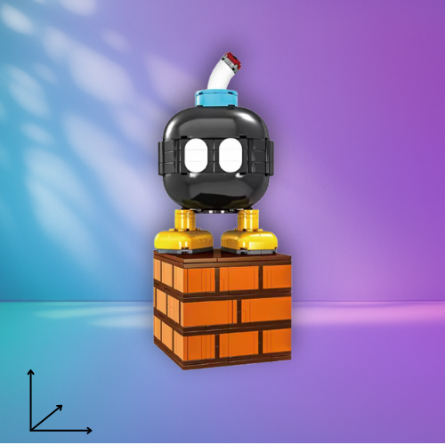 Mario Objects Bricks Figure