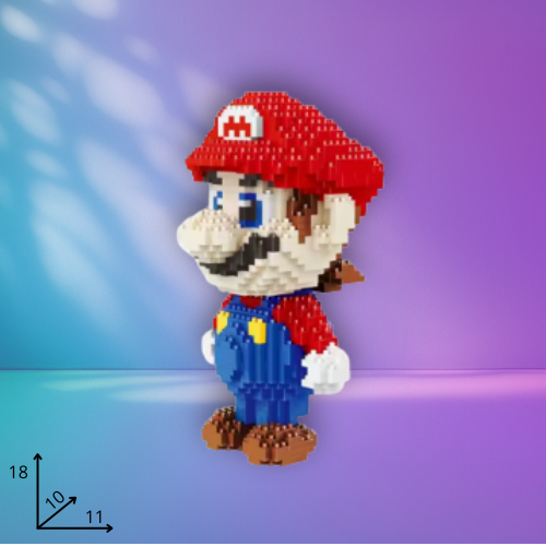 Mario Bricks Figure