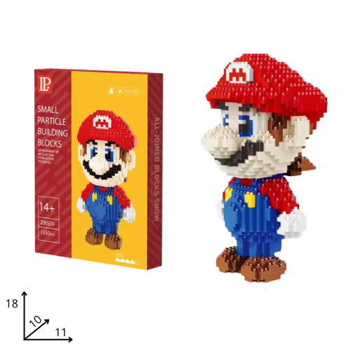 Mario Bricks Figure