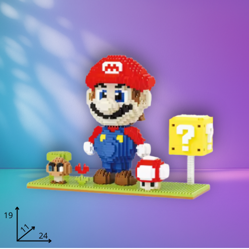Mario Bricks Figure