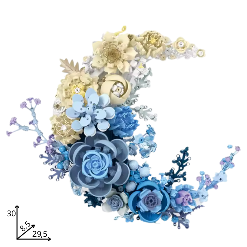 Moon Flower Wall Art