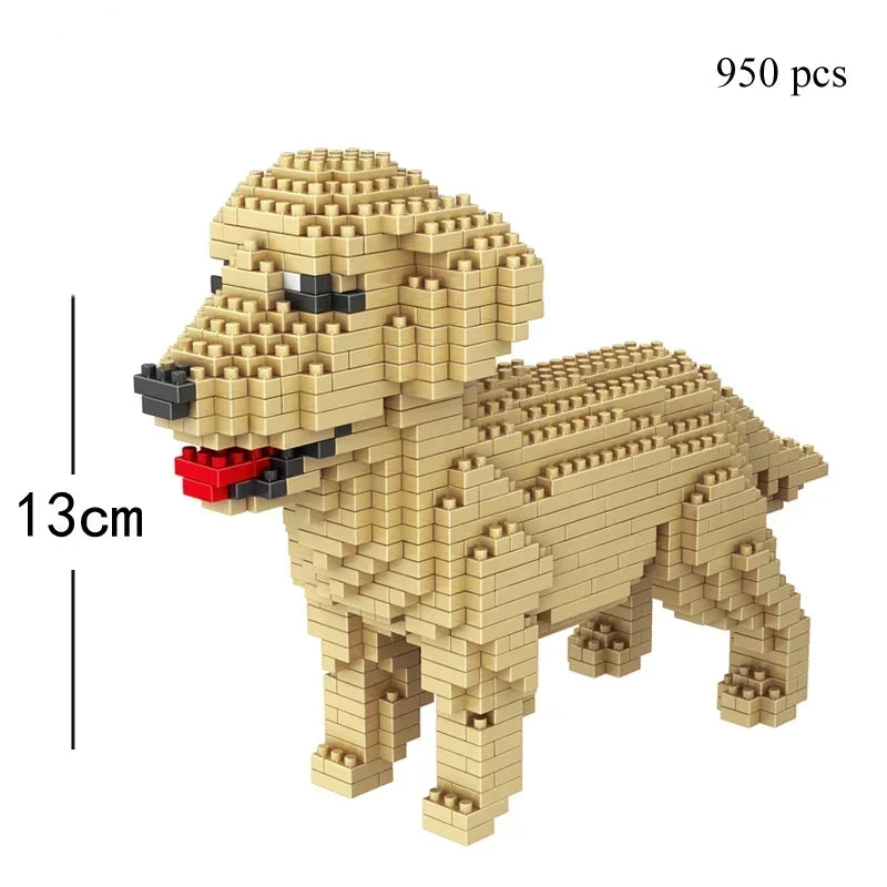 Dog Micro Bricks Figure 2