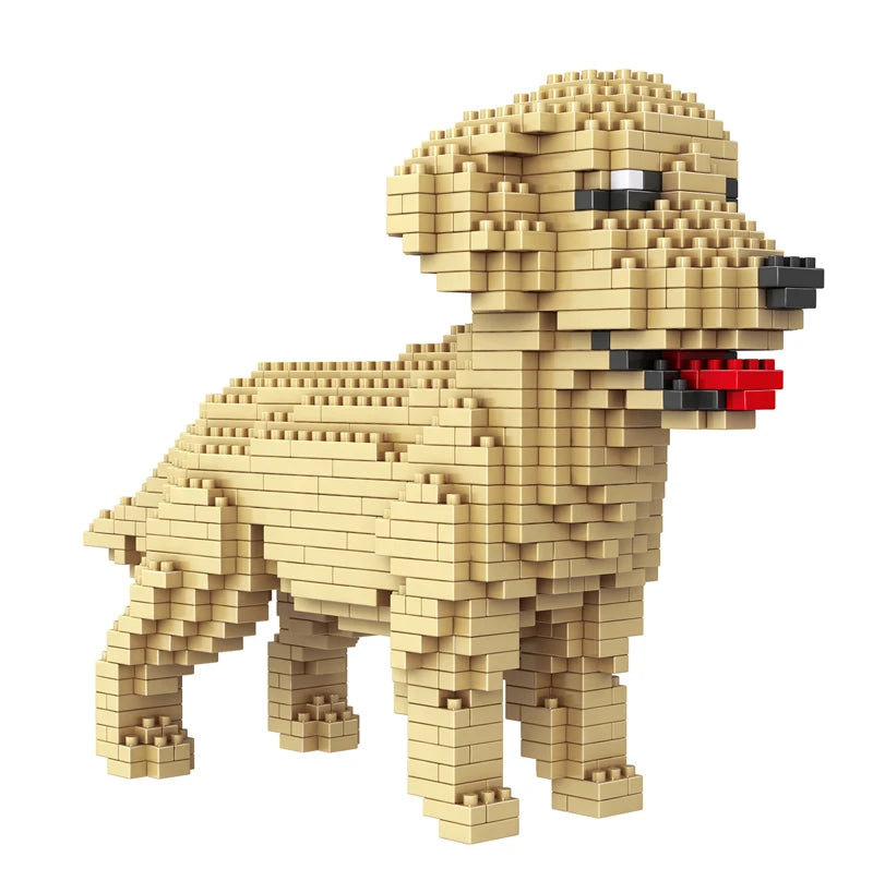 Dog Micro Bricks Figure 2