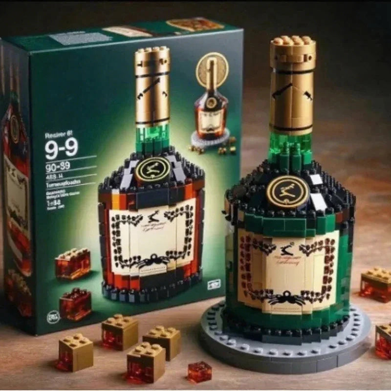 Alcohol Brick Bottle