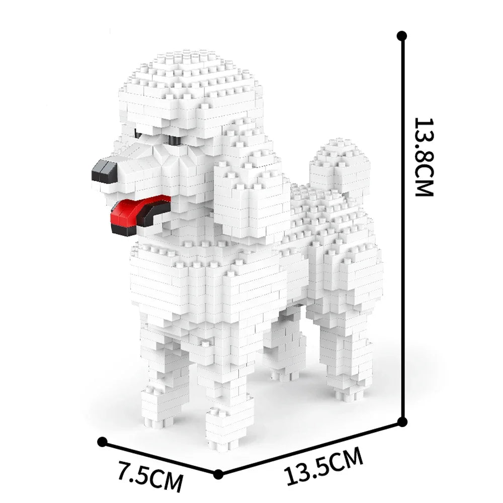 Dog Micro Bricks Figure 2