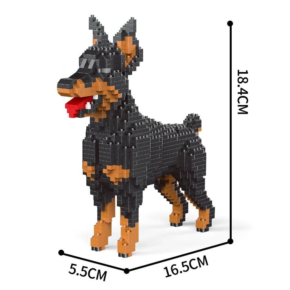 Dog Micro Bricks Figure 2
