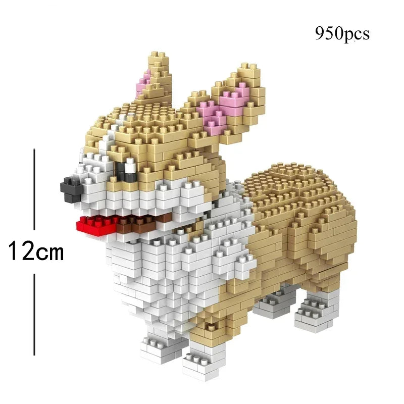Dog Micro Bricks Figure 2