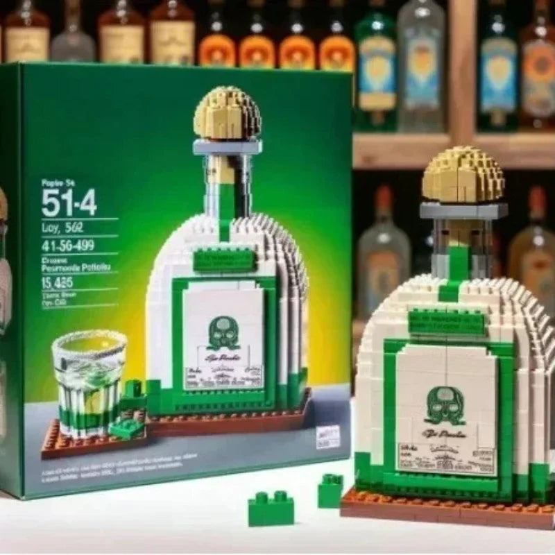 Alcohol Brick Bottle