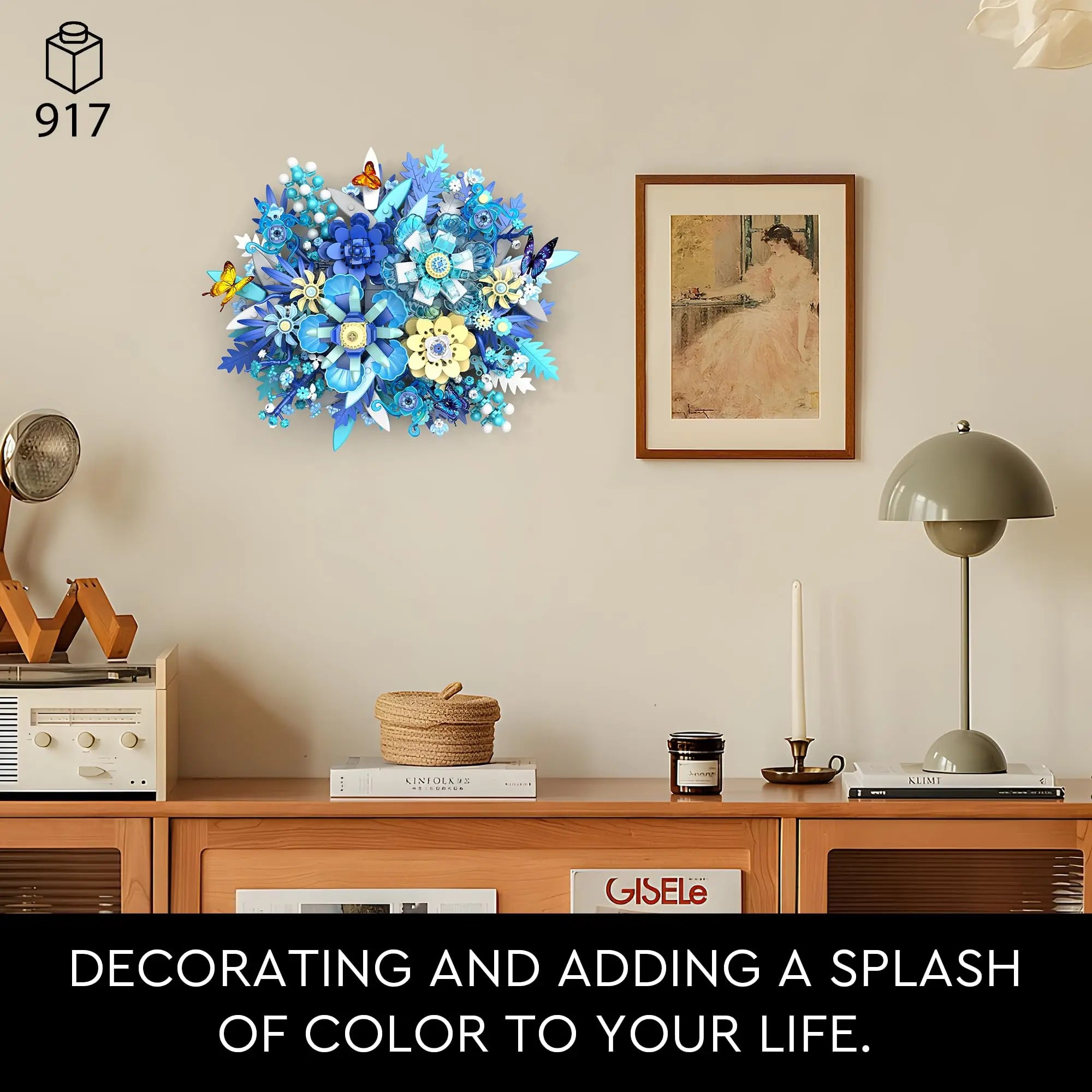 Gorgeous Floral Wall Bouquet