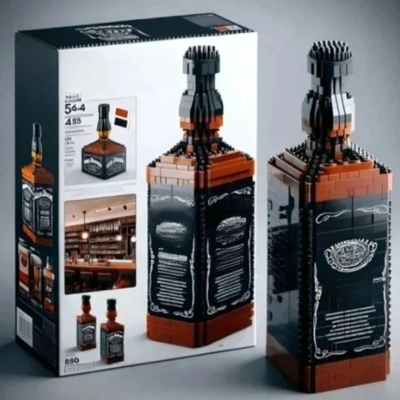 Alcohol Brick Bottle