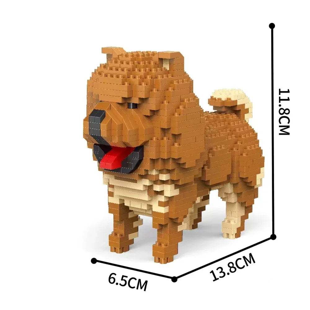 Dog Micro Bricks Figure 2